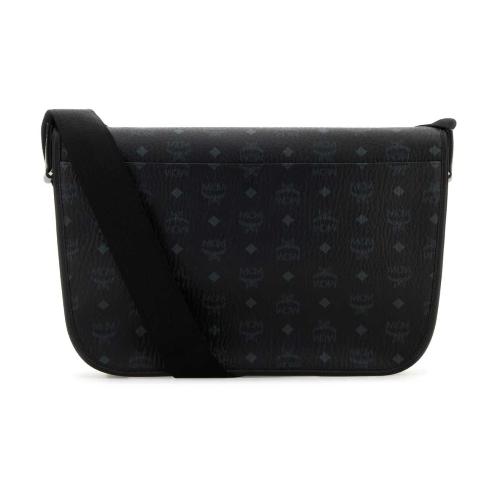 MCM Canvas Schoudertas Black Heren