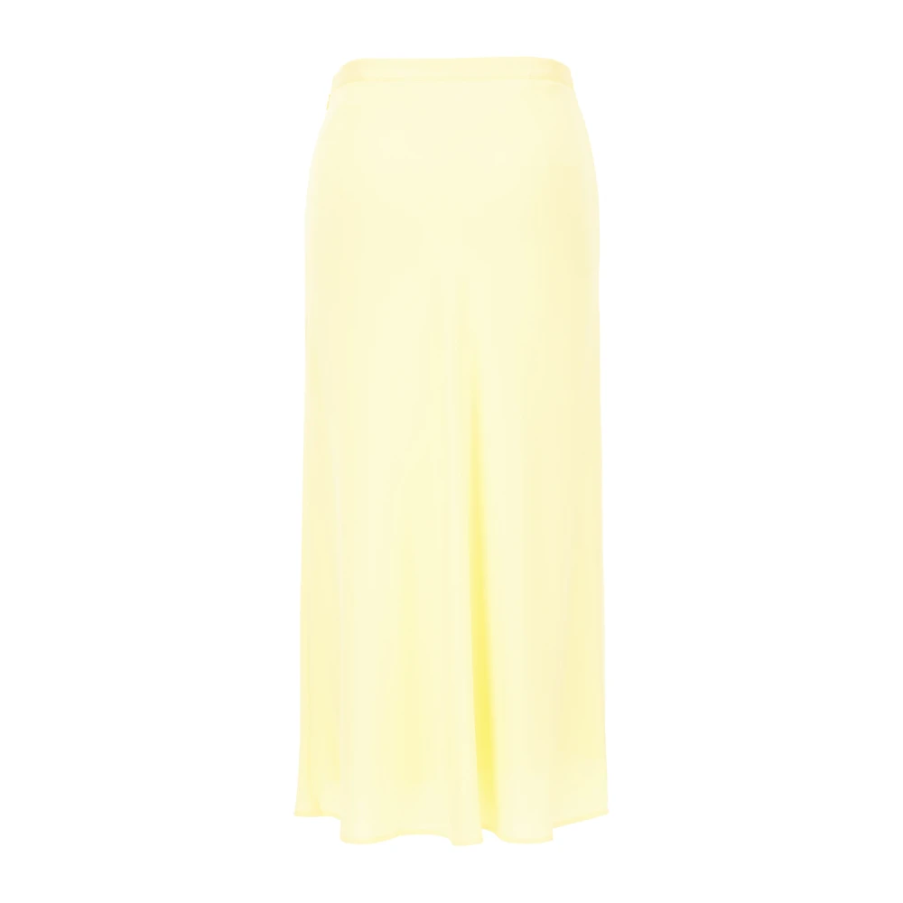 Calvin Klein Maxi Skirts Yellow Dames