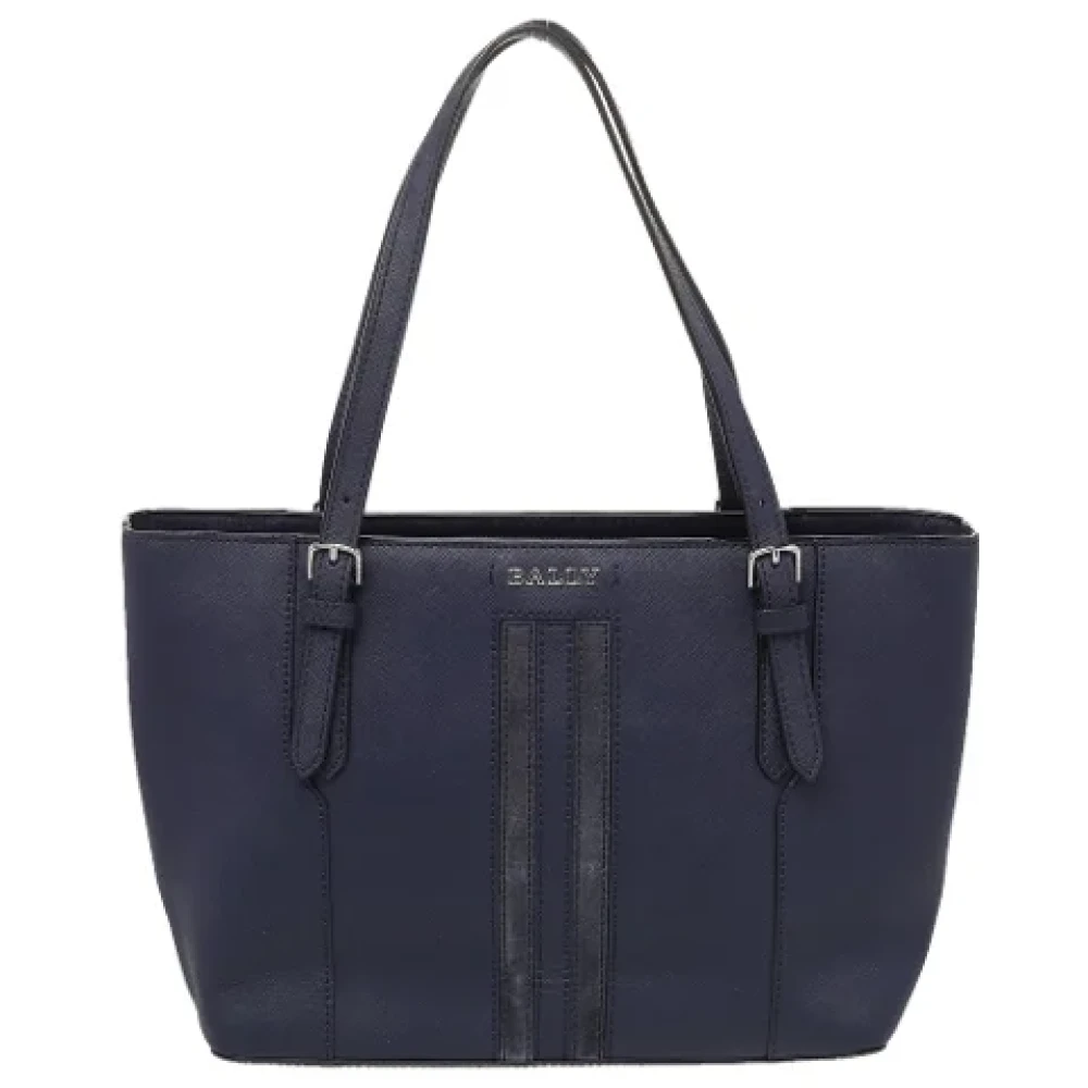 Bally Pre-owned Leather totes Blue Dames