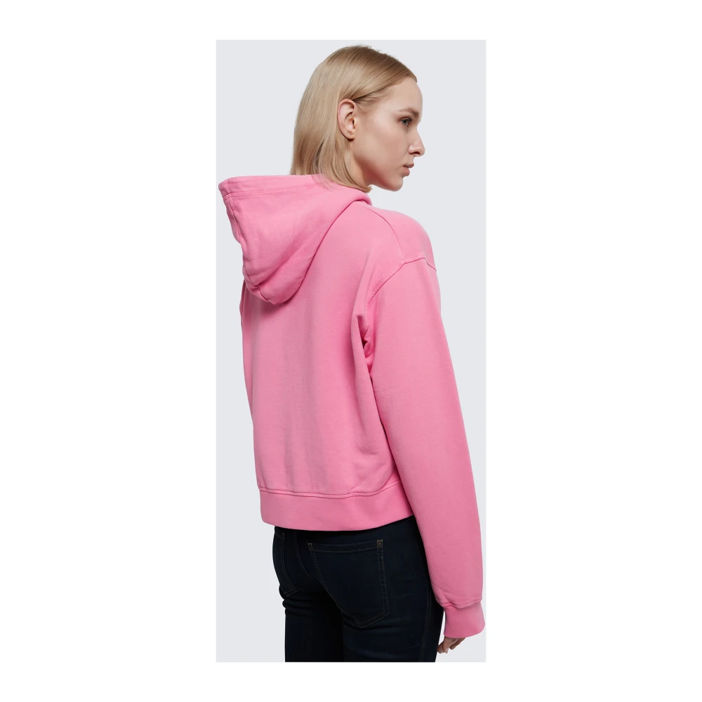 Dsquared2 Camping Out Hoodie met Grafische Print Pink Dames
