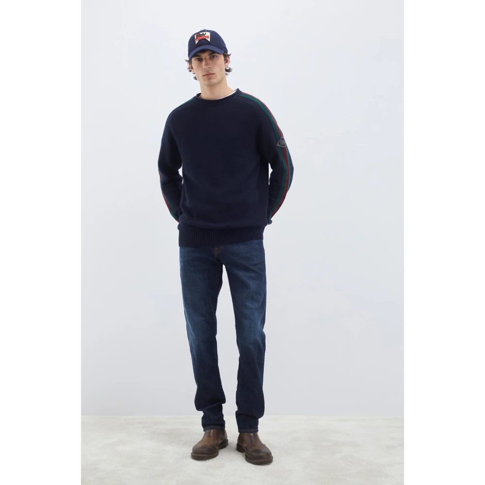 Roy Roger's Donkere wassing slim fit denim jeans Blue Heren