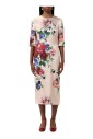 robe-midi-florale-rose