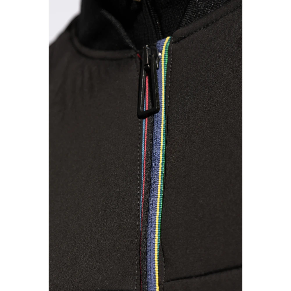 PS By Paul Smith Vest met logo Black Heren