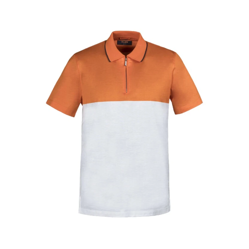 Moorer Men's White Polo Shirts, M, Polo Shirt