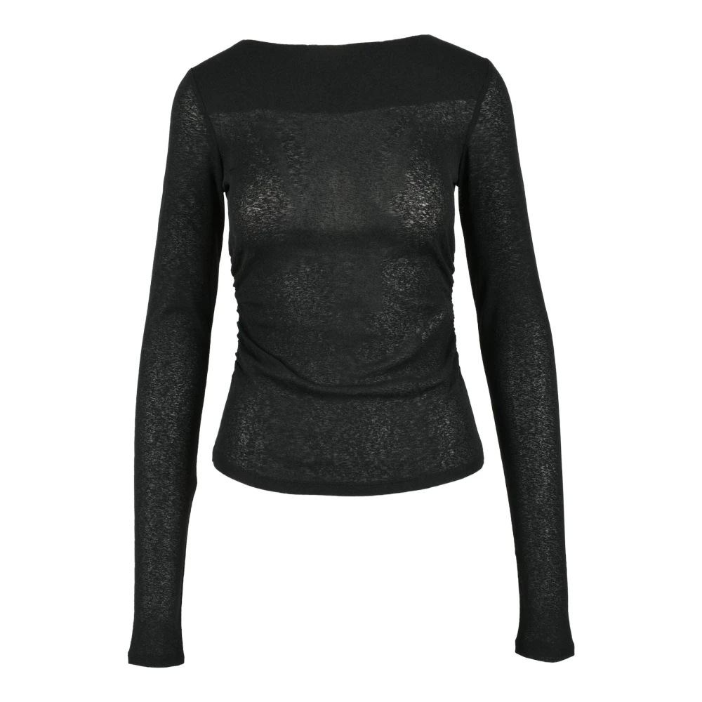 Marella Sportieve Polyester Blouse Black Dames