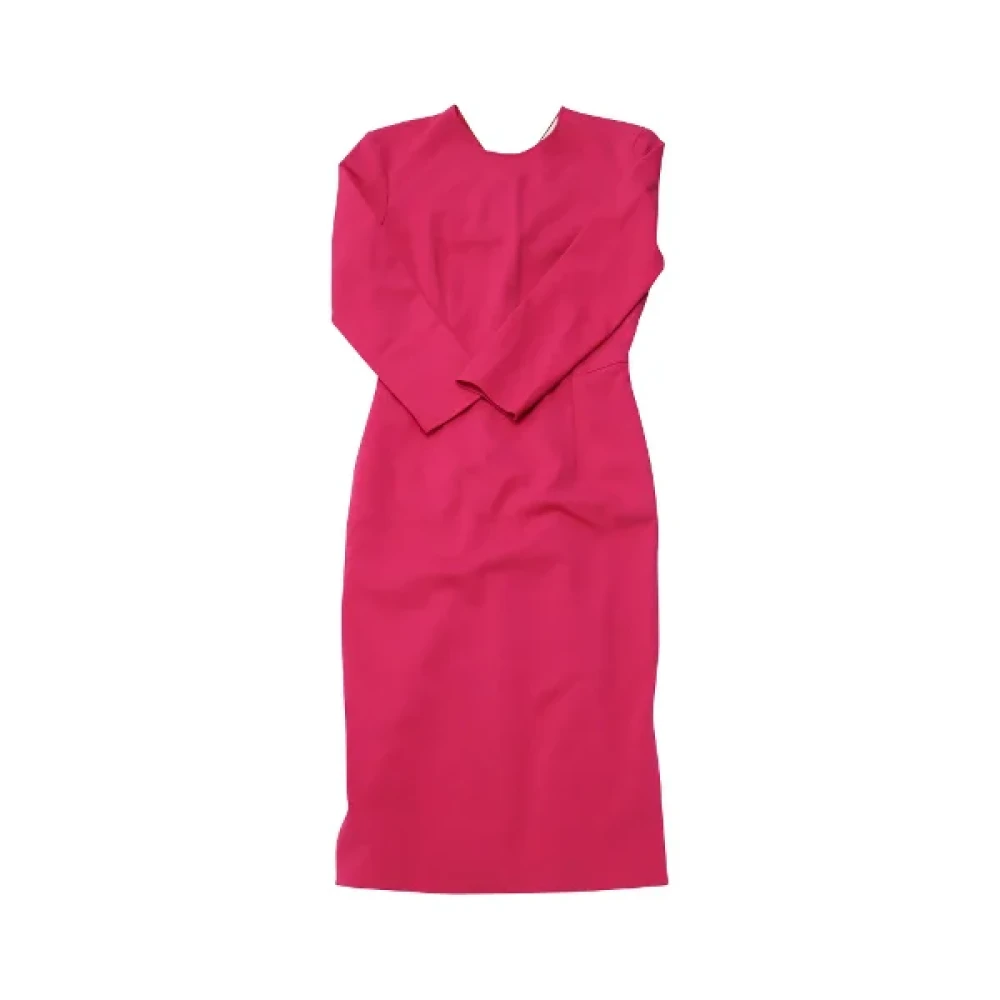 Balmain Pre-owned Fabric dresses Pink Dames