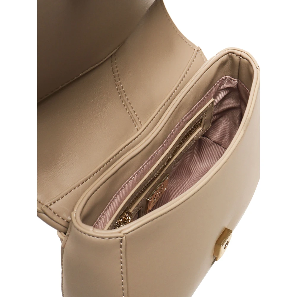V73 Beige Artemisia Schoudertas met Hangslot Beige Dames