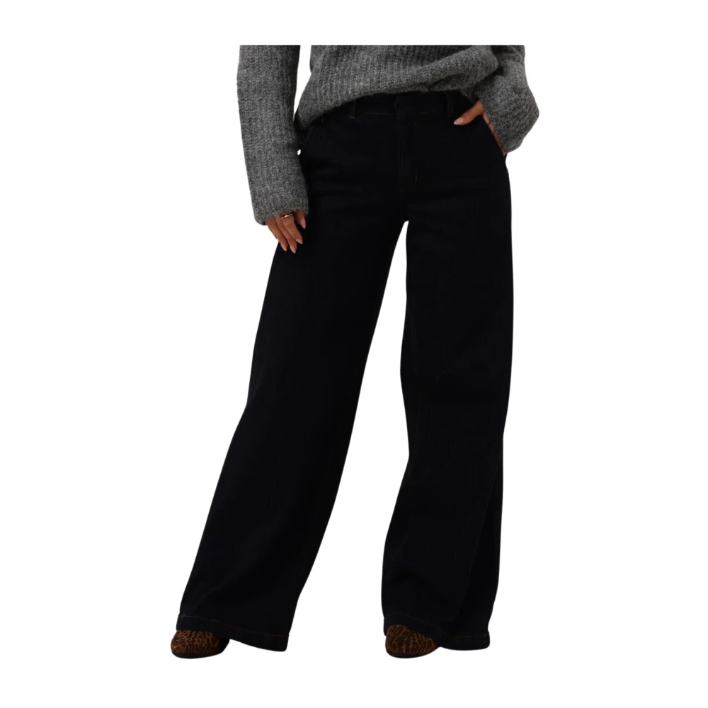 My Essential Wardrobe Wijde Broek Laramw 115 Blue Dames