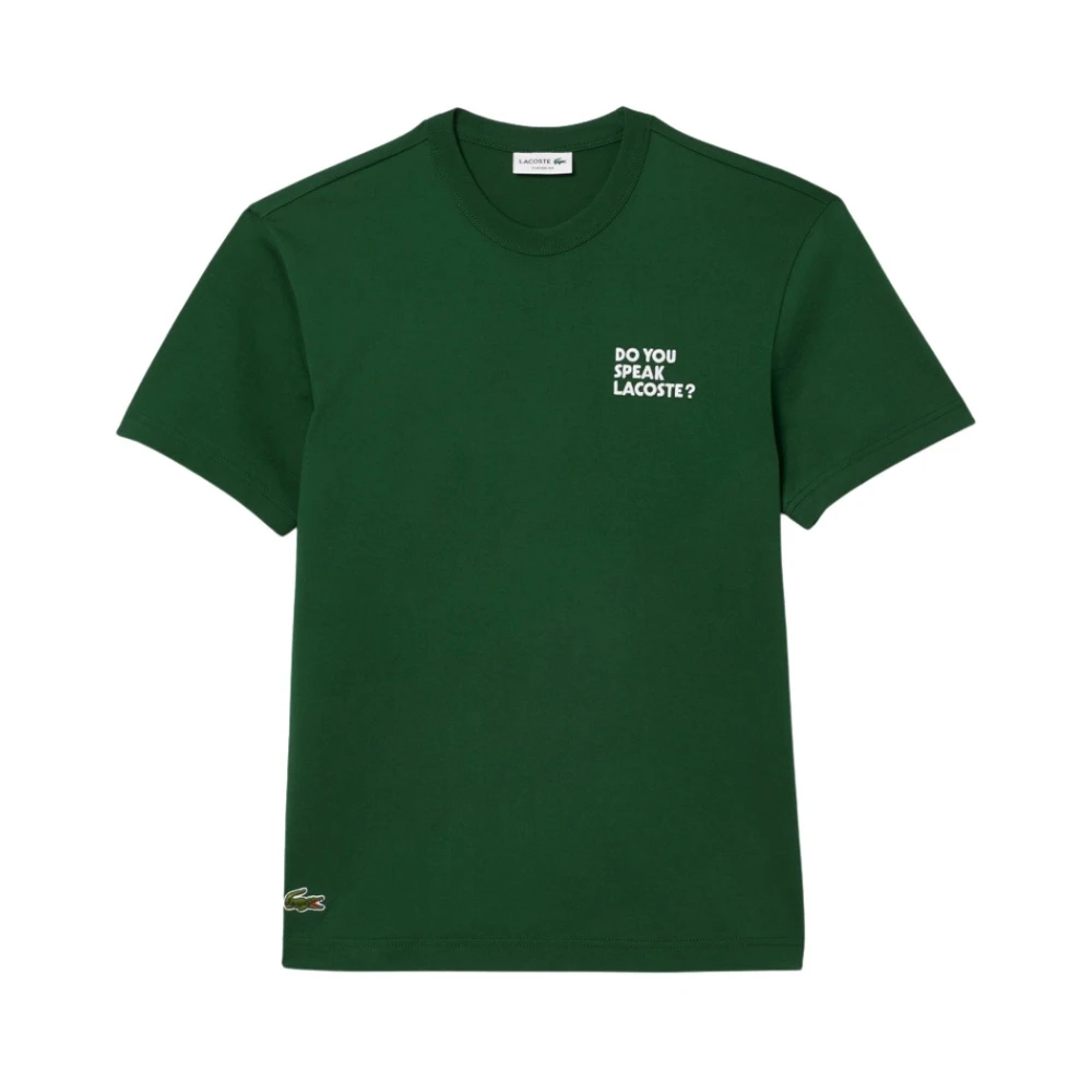 Lacoste Klassiek T-shirt voor mannen Green Heren