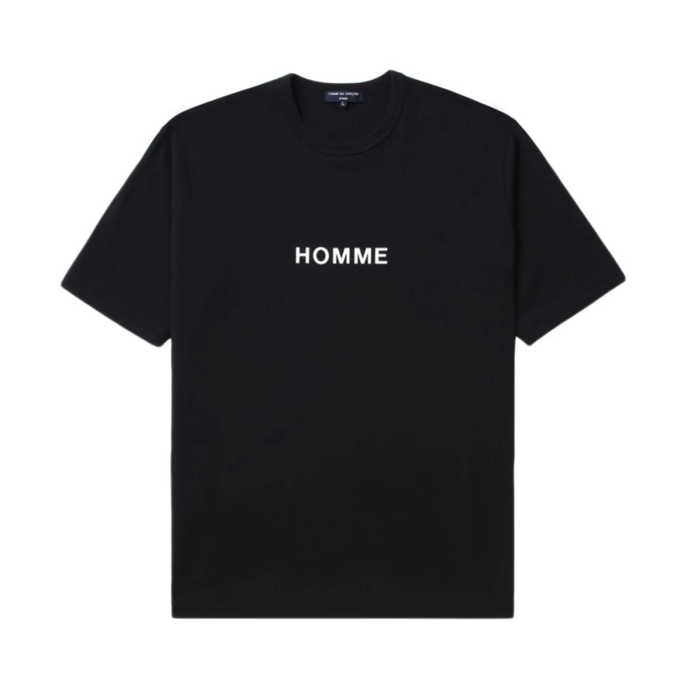 Comme des Garçons Casual stijl T-Shirt 1 Black Heren