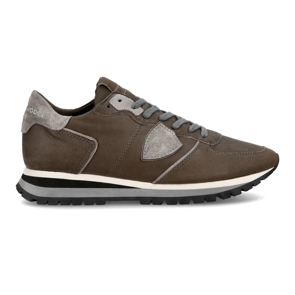 Philippe Model Men's Brown Sneakers, 11 Uk, Trpx Running Trainers