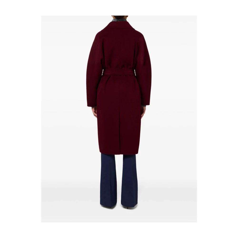Elisabetta Franchi Gestreepte jas Red Dames