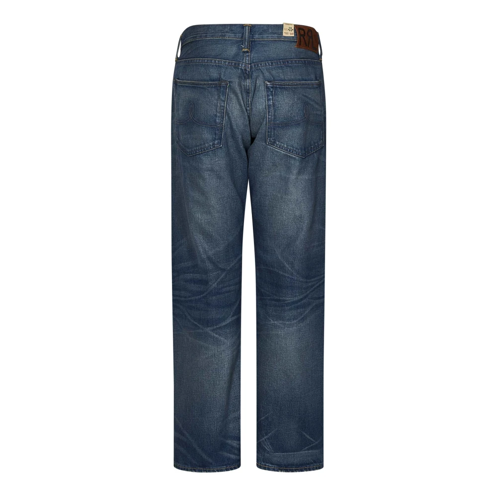 Ralph Lauren Straight Jeans Blue Heren