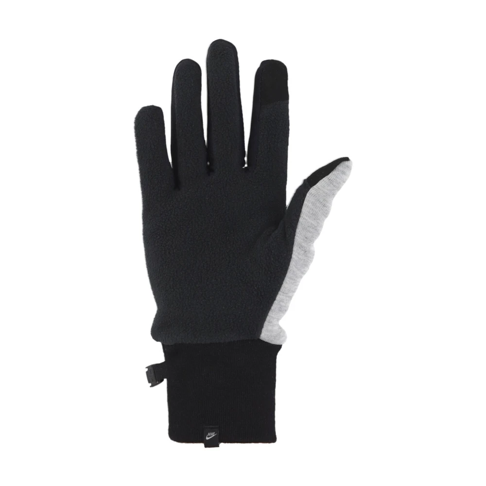 Nike Tech Fleece Touchscreen Handschoenen Donkergrijs Zwart Gray Heren