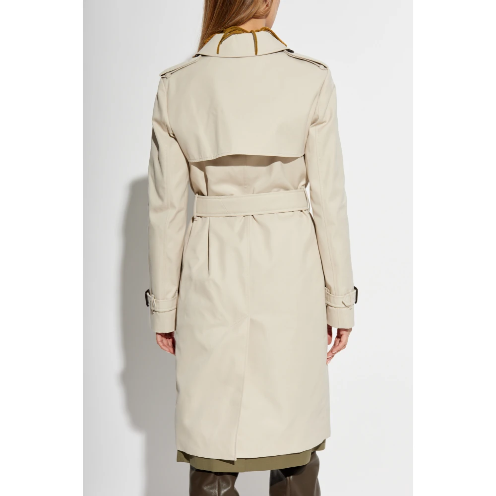 Burberry Trenchcoat met zakken Beige Dames