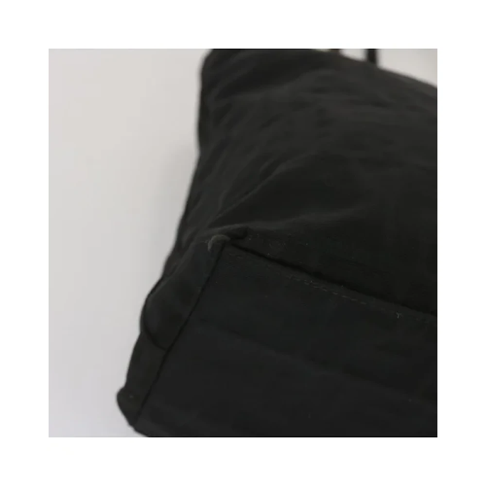 Fendi Vintage Pre-owned Canvas handbags Black Dames