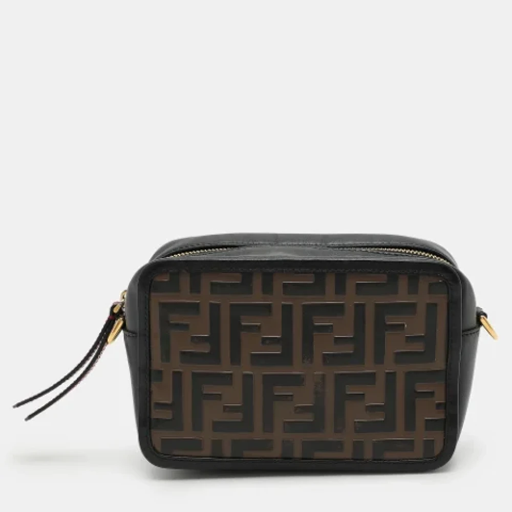 Fendi Vintage Pre-owned Leather fendi-bags Black Dames