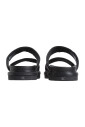 sandales-plates-noires-doubles