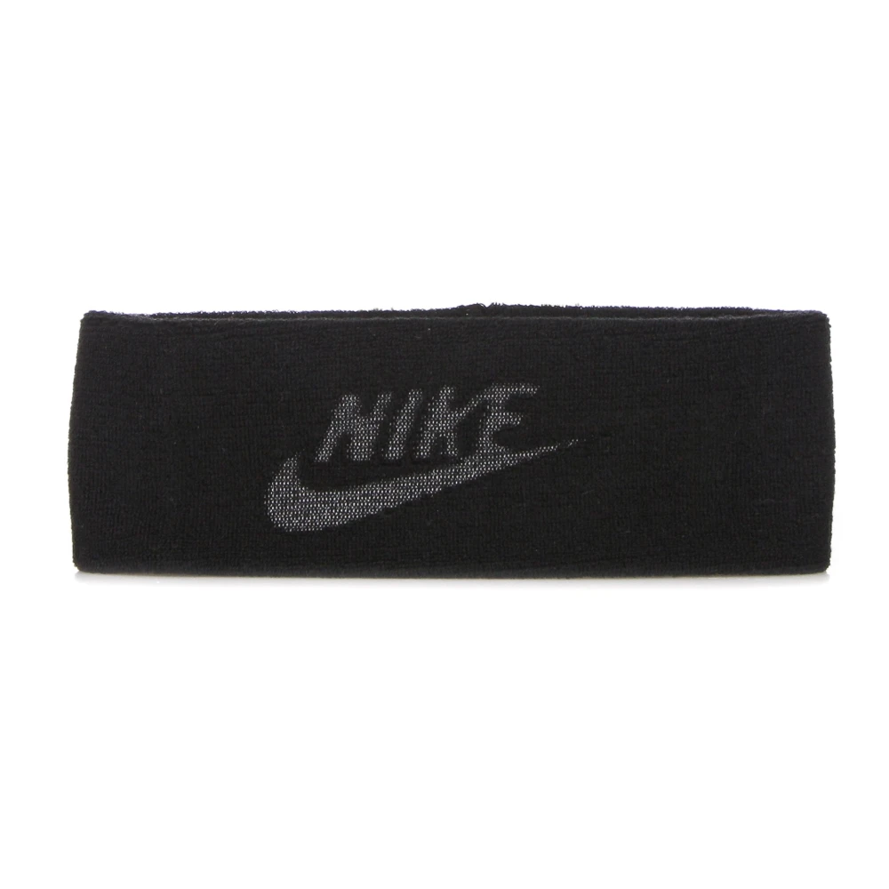 Nike Sport Hoofdband Terry Zwart Black Heren