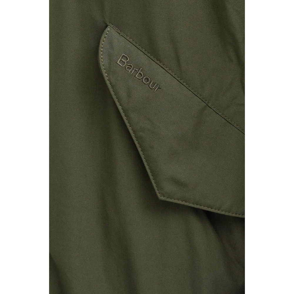 Barbour Mods Casual Parka Beech-S Green Heren