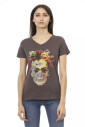 t-shirt-marron-en-coton-a-col-en-v-avec-imprime-sur-le-devant
