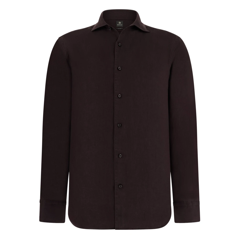 Boggi Milano Hombre Marrón Camisas, Talla: 2XL