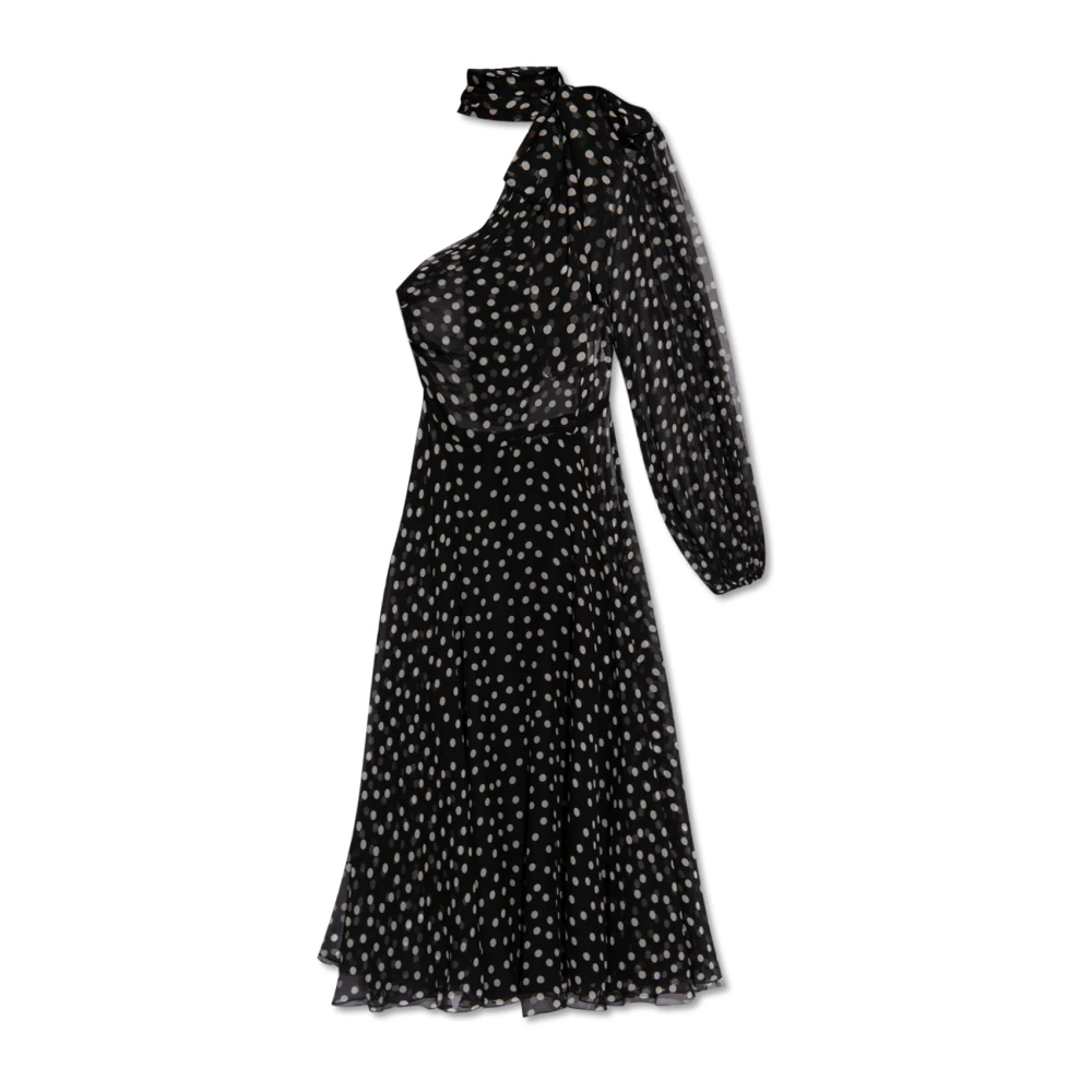 Dolce & Gabbana Zijden jurk Black Dames