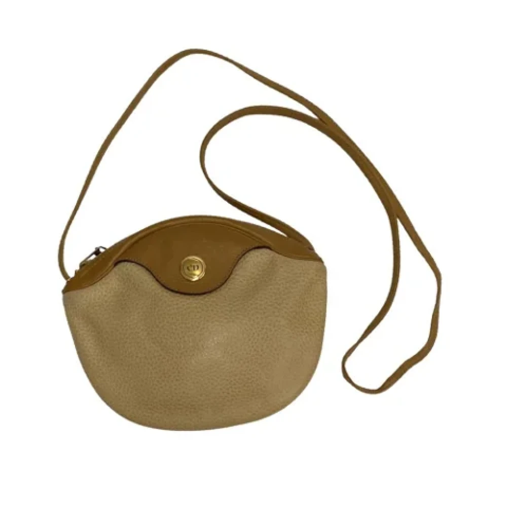 Dior Vintage Pre-owned Fabric dior-bags Brown Dames