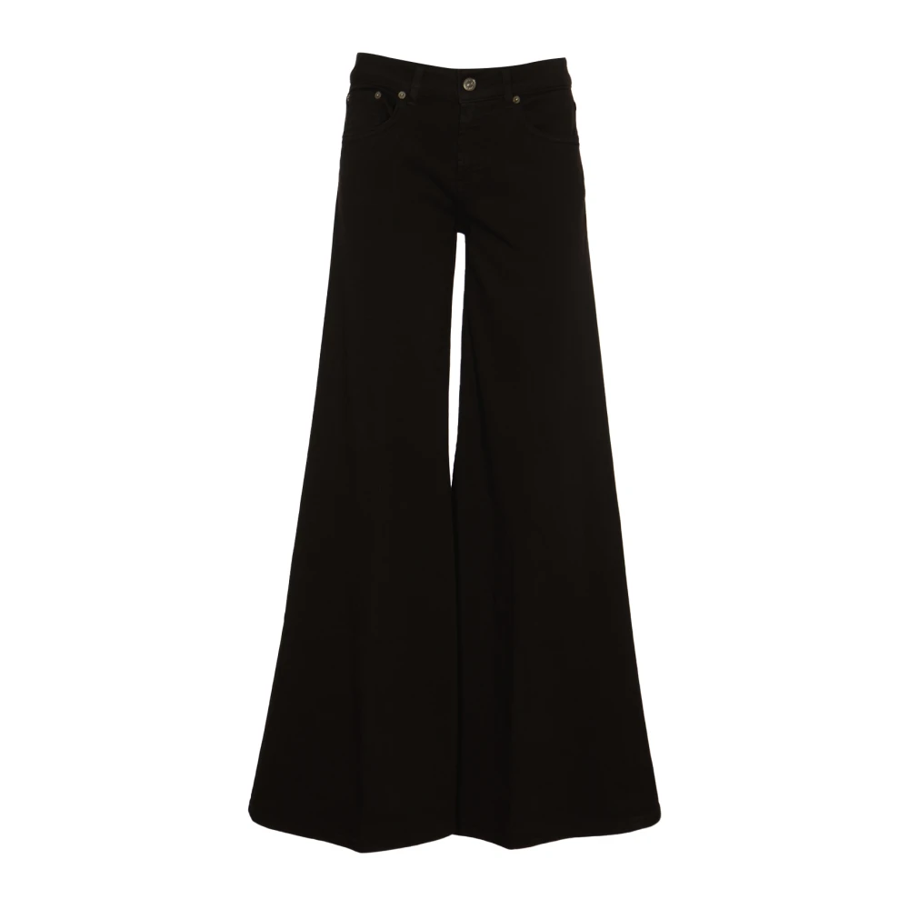 Dondup Stijlvolle Broek Black Dames