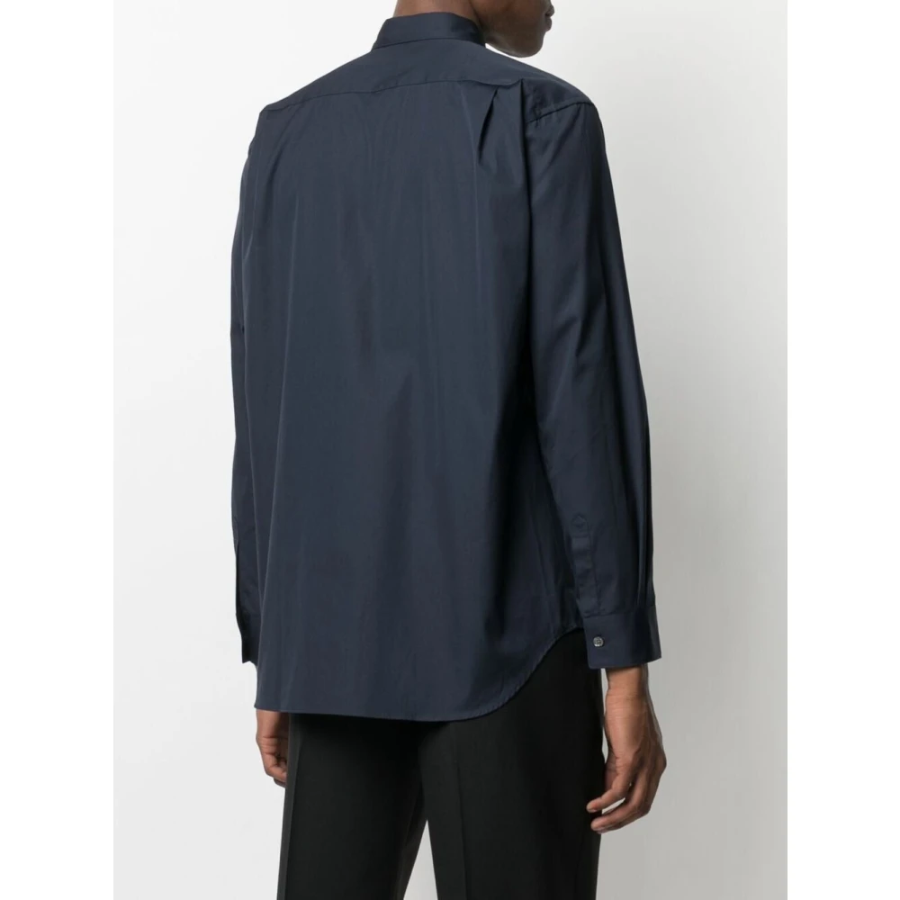 Comme des Garçons Katoenen overhemd voor heren Blue Heren
