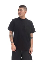 Koszulka męska Engineered Garments Printed Cross Crew Neck Pocket T-Shirt 23S1H010-NLP018A