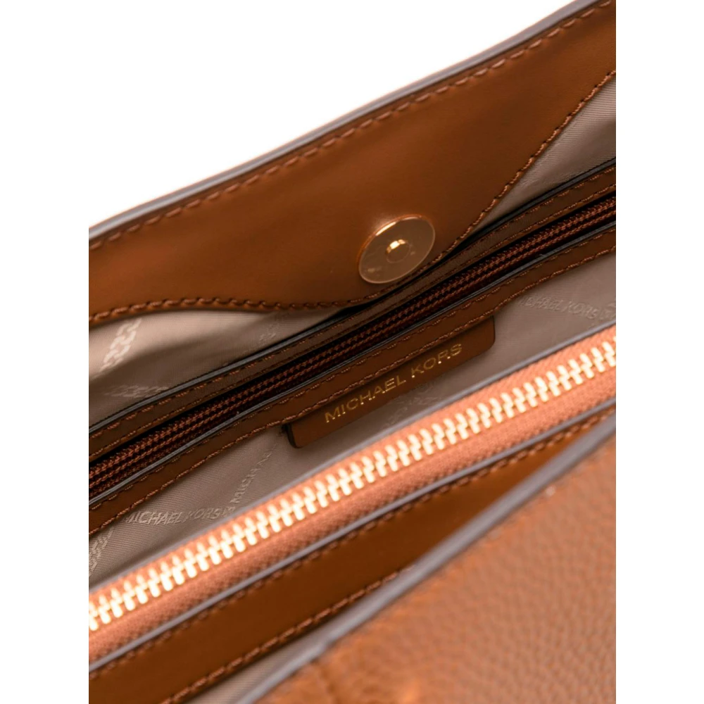 Michael Kors Stijlvolle leren tas Black Dames