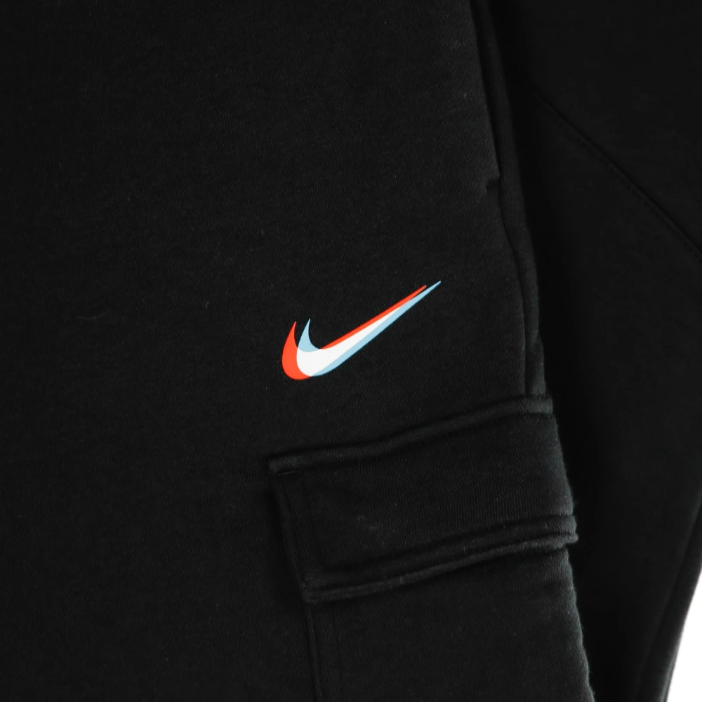 Nike Fleece Cargo Trainingsbroek Black Dames