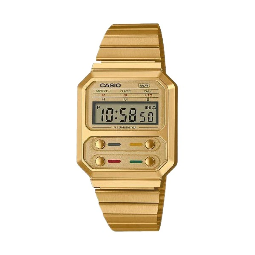 Casio Watch A100Weg-9Aef Gul Dam