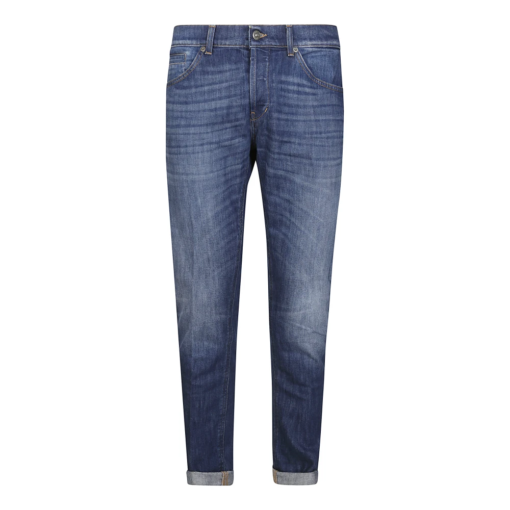 Dondup Stijlvolle Denim Jeans voor Mannen Blue Heren
