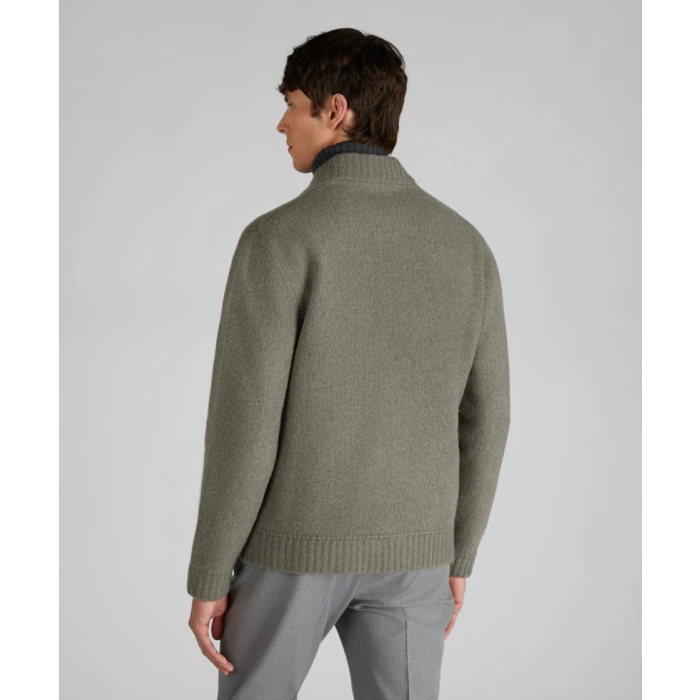 Zanone Stijlvolle Jassen Collectie Gray Heren