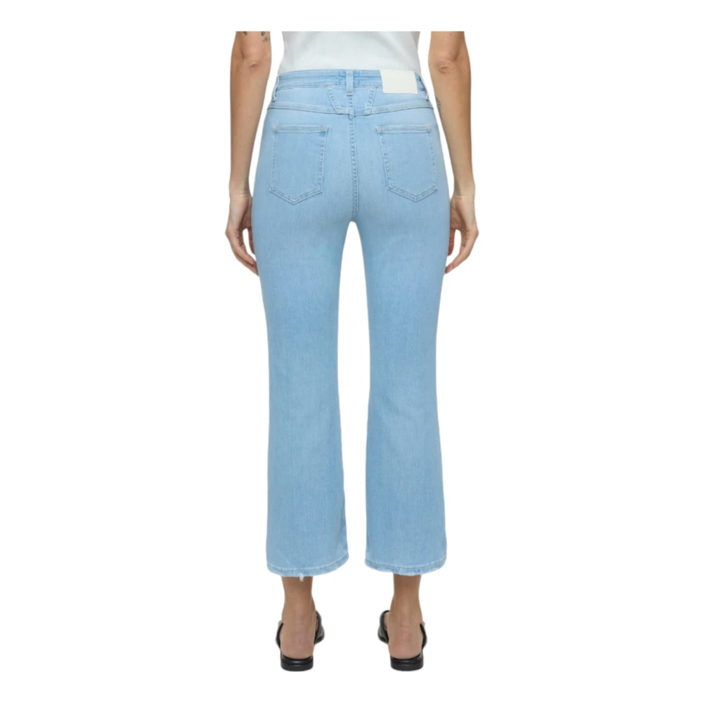 closed Hi-Sun Skinny Flared Jeans Blue Dames