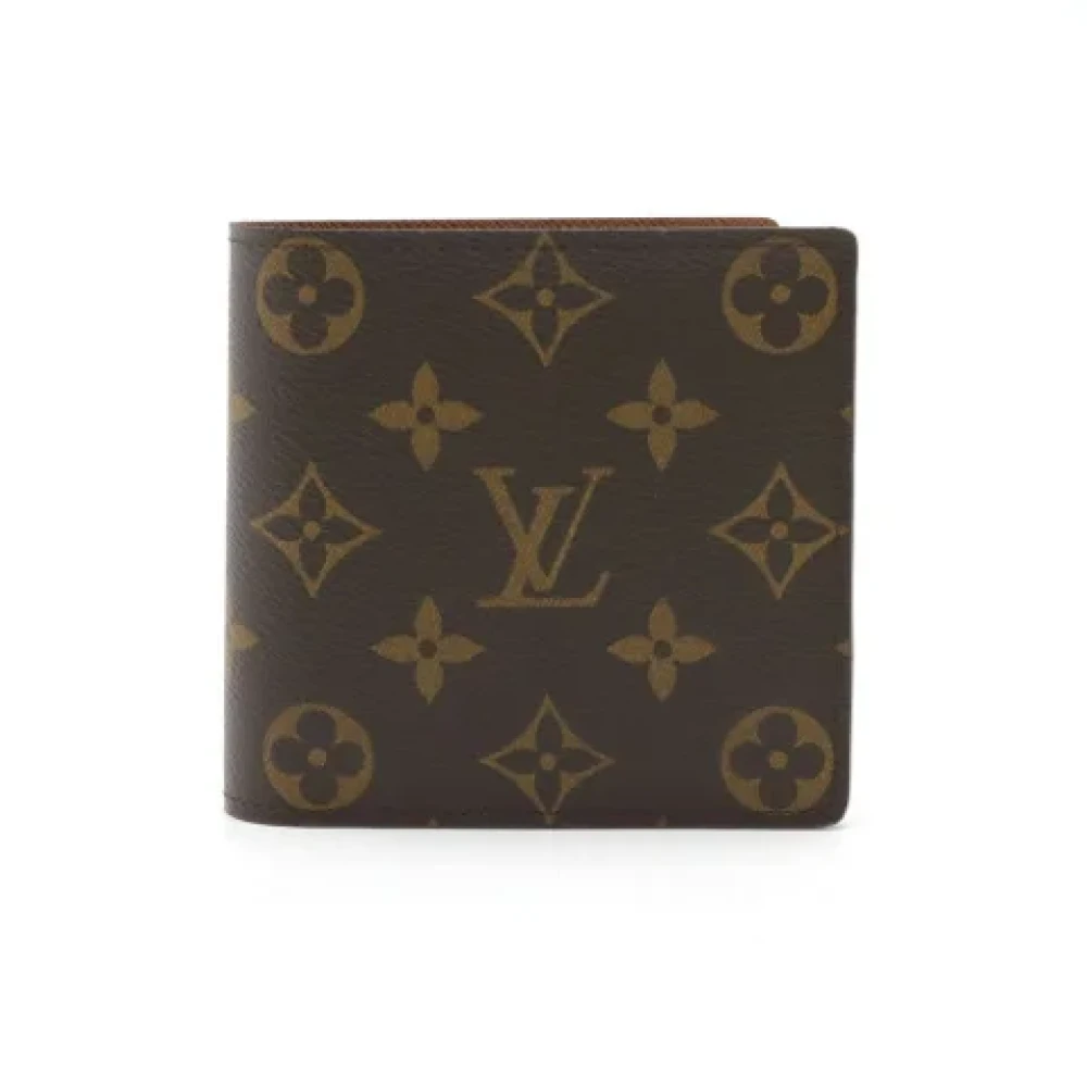 Louis Vuitton Vintage Pre-owned Canvas wallets Brown Heren