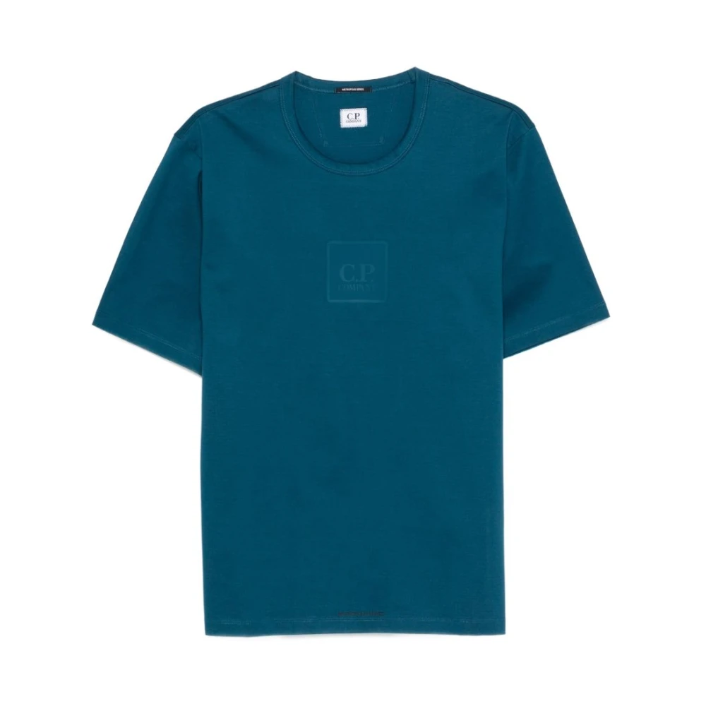 C.p. Company Metropolis T-Shirt - Male - T-Shirts - Blue - L - Tops