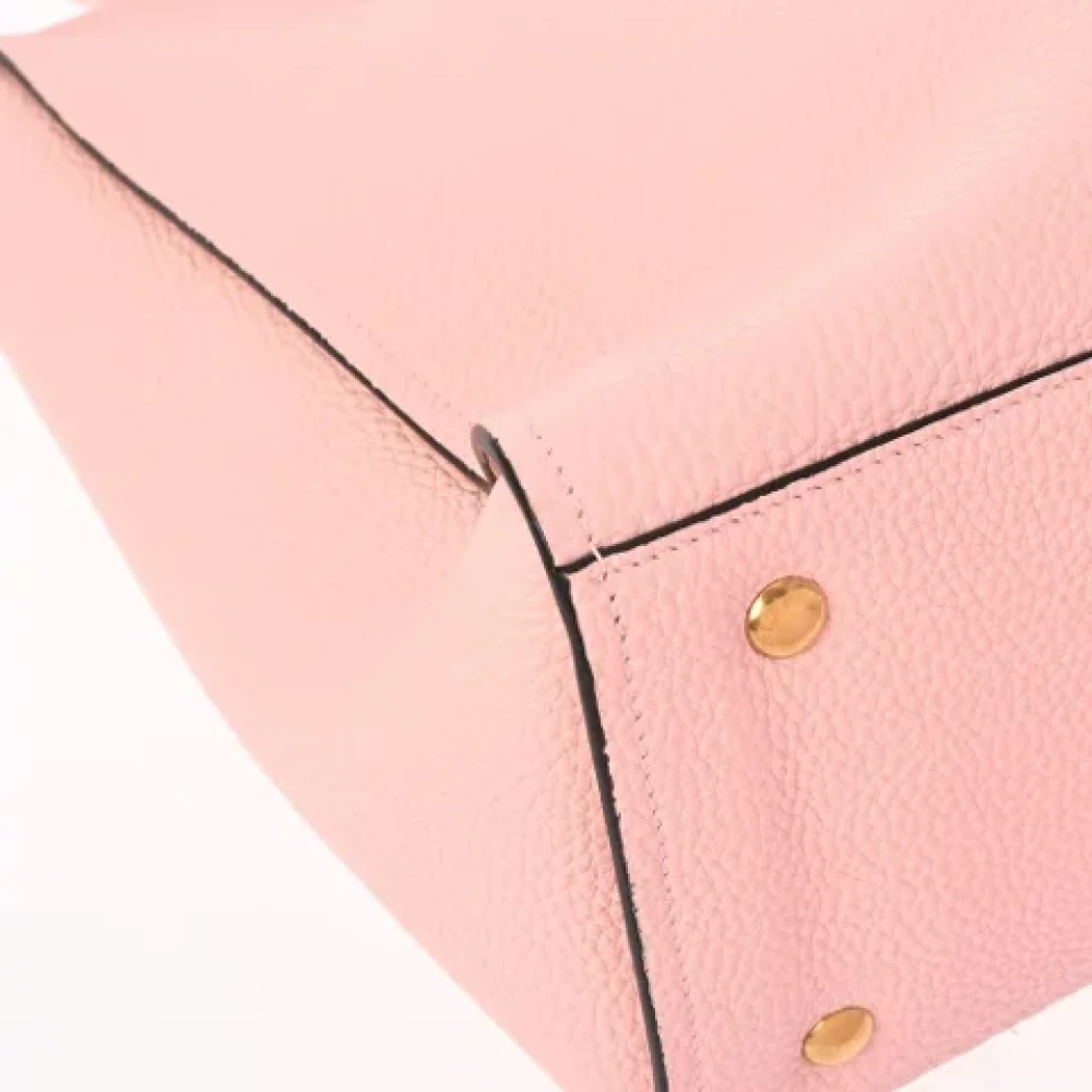 Salvatore Ferragamo Pre-owned Leather totes Pink Dames
