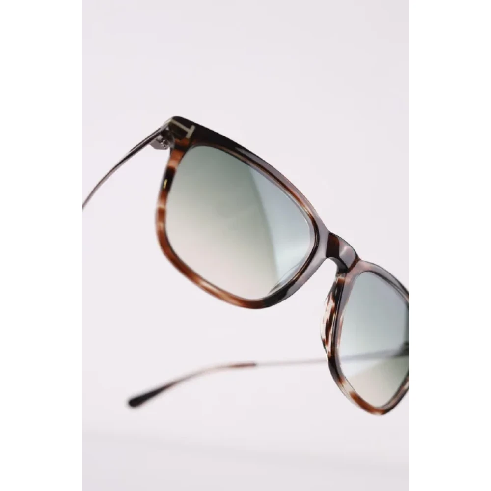 Tom Ford Pre-owned Metal sunglasses Brown Dames
