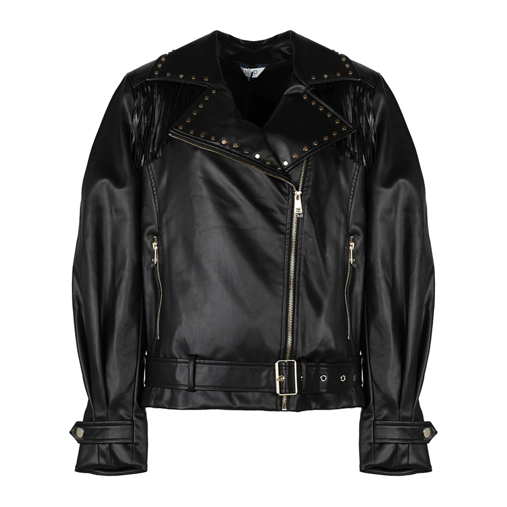 Jackets > Leather Jackets - - Liu Jo - Modalova