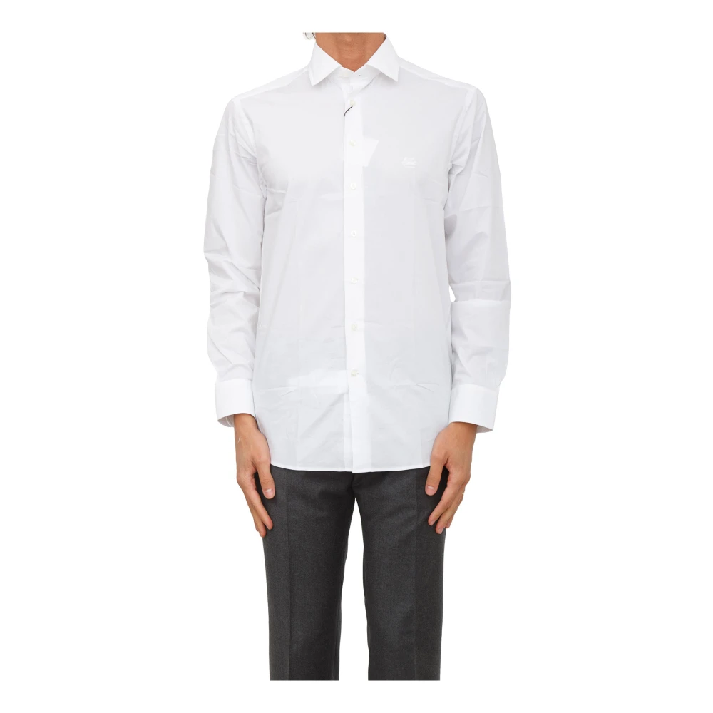 Etro Uomo Bianco Magliette, L, New,
