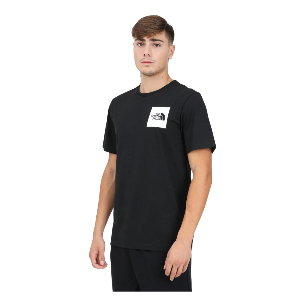 The North Face Fijne Zwarte Korte Mouw T-shirt Black Heren
