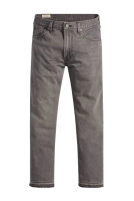 Straight Crop Flower Jeans