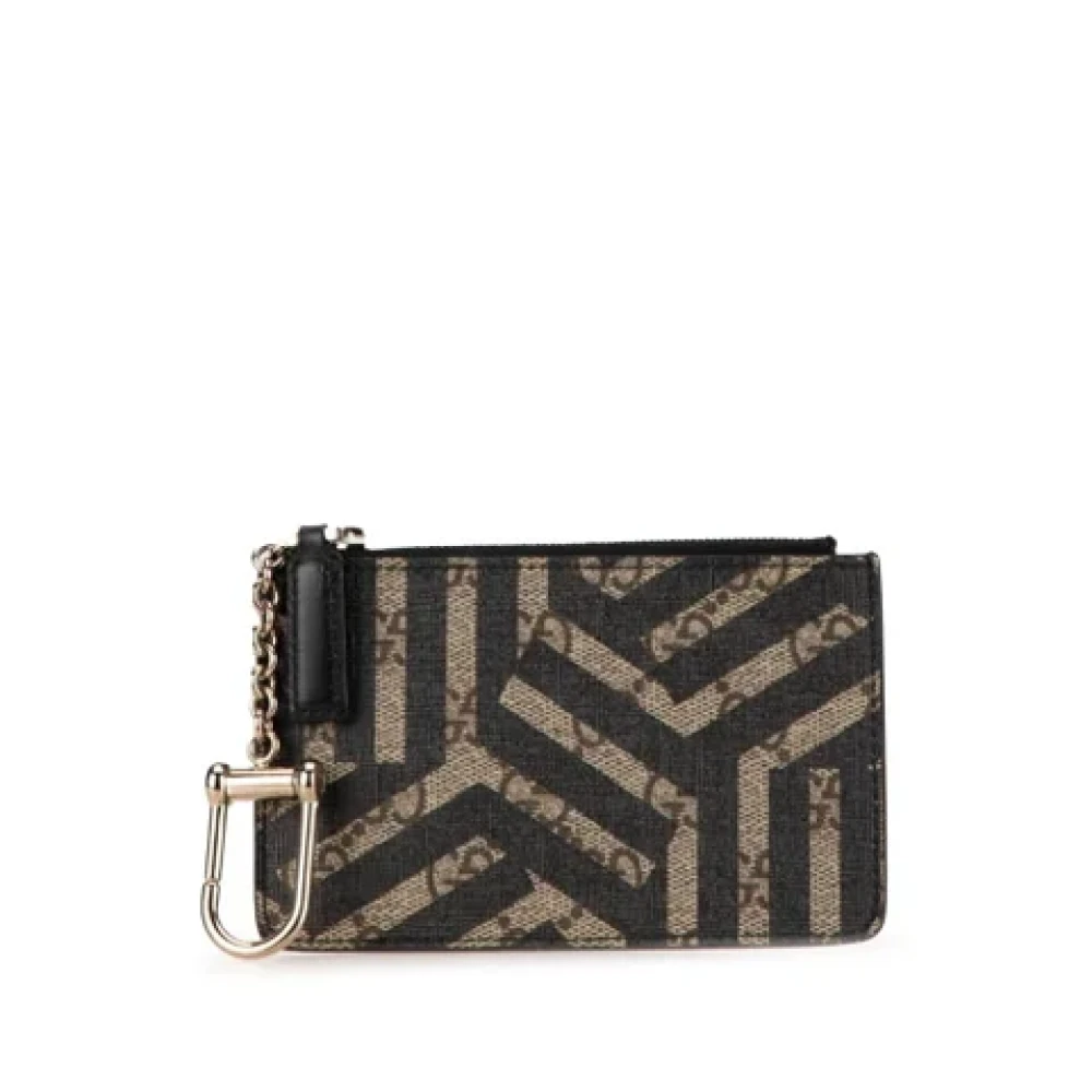 Gucci Vintage Pre-owned Leather wallets Beige Dames