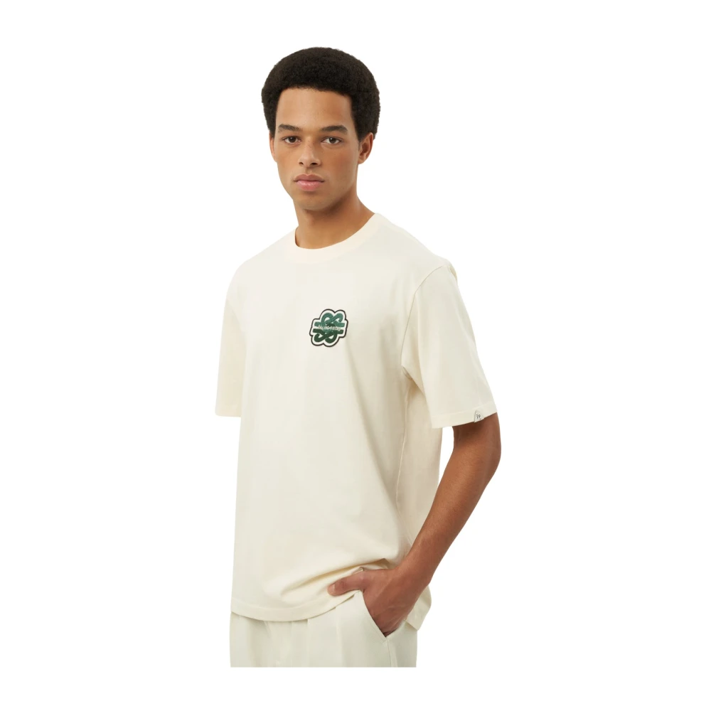 Filling Pieces T-Shirt Gowtu Antique White Heren