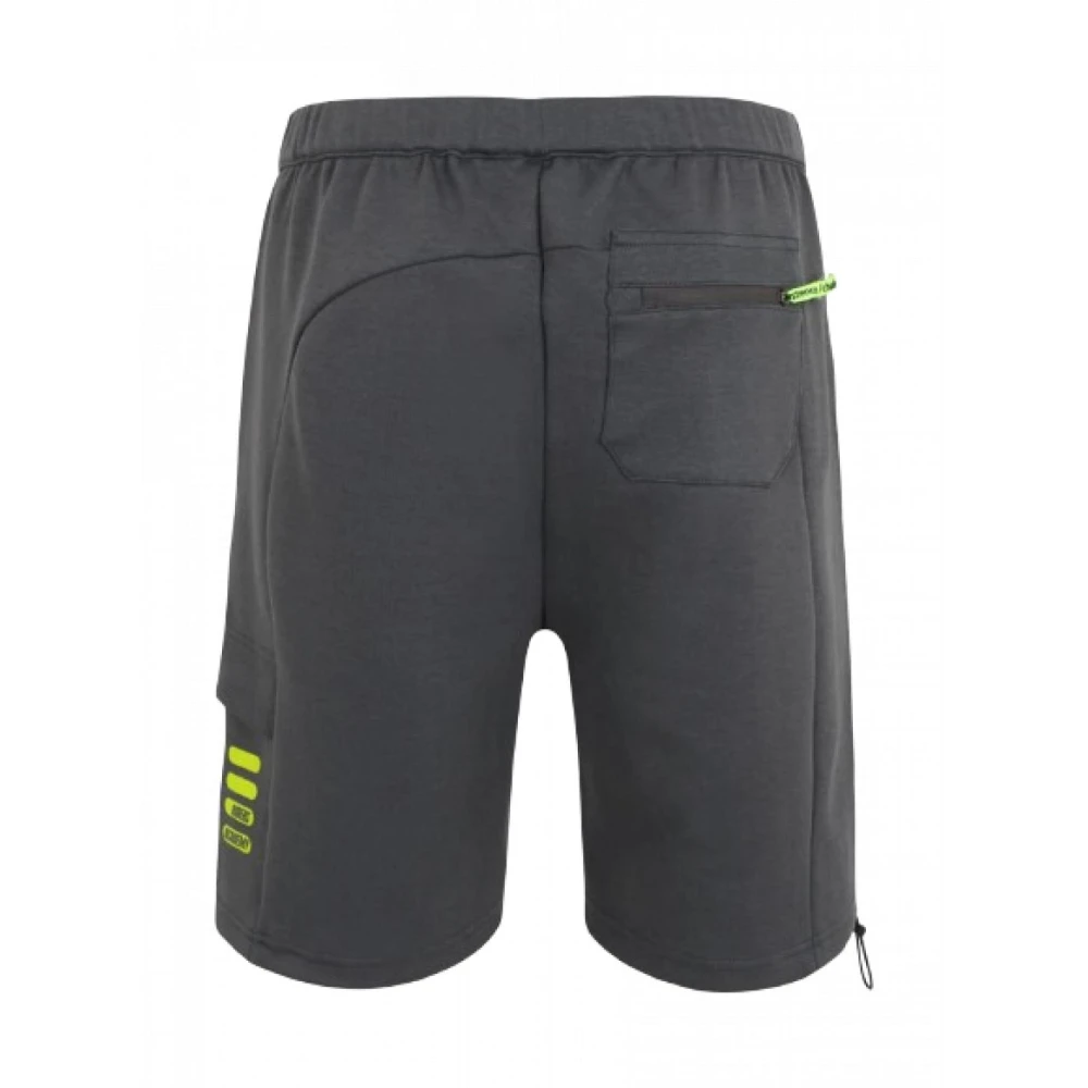 Fila Grijze Katoenen Bermuda Shorts Gray Heren