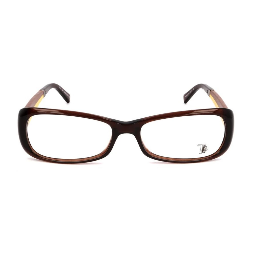 TOD'S Bruin Acetaat Damesmontuur met Wijzerplaat Brown Dames