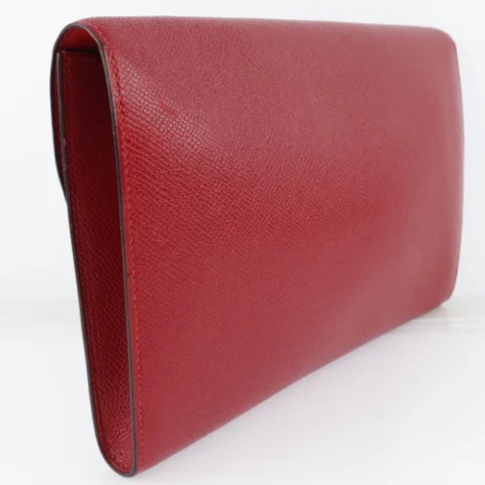 Hermès Vintage Pre-owned Fabric clutches Brown Dames